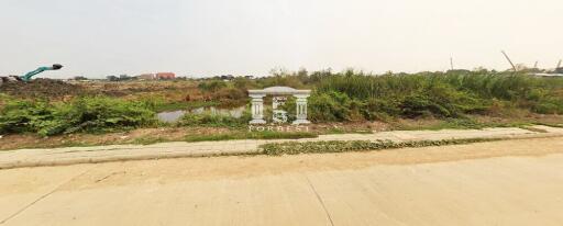 90652 - Land for sale, area 1-3-99.3 rai, Sriracha-Nong Kho Road 13, Chonburi.