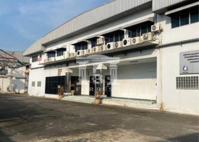 Factory for sale with machinery, Sukhaphiban 2, Om Noi, Samut Sakhon, Phutthamonthon Sai 4, Plot size 18-3-68 rai (7.4 acres)