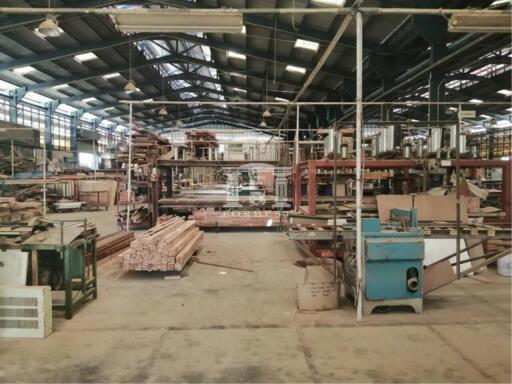 41166 - Furniture factory for sale, next to the main road, Bang Ban, Phra Nakhon Si Ayutthaya. size 26-0-12 Rai