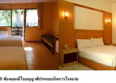 90745 - Hotel for SAle, size 2-0-69.30 Rai, amount of 80 rooms, Bang Lamung District, Chon Buri