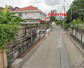 42173 - ขายที่ดินใจกลางเมือง ใกล้ทางด่วน สุขุมวิท 62 เนื้อที่ 209 ตร.ว.