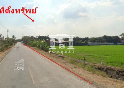 41892 - Land for sale, area 26-1-70 rai, Bang Bua Thong-Suphanburi. Near Tao Kae Noi Food and Market Company.