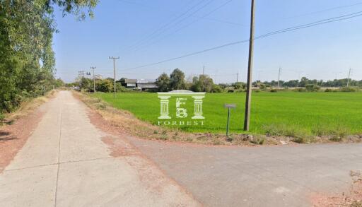 42278 - Land for sale, area 20-1-90 rai, Pathum Thani-Bang Pahan. Near the Bang Pa-in-Pak Kret Expressway, Pathum Thani.