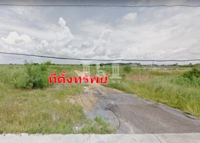 40014 Land for sale, Sai Noi, Wat Ton Chueak - accessible from Salaya. Suitable for building a warehouse