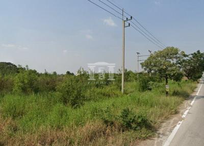 40039 Land in an excellent location next to the Eastern Ring Road, next to the road on 2 sides, Rangsit-Khlong Luang. Near Rajamangala University of Technology Thanyaburi Suitable for opening a