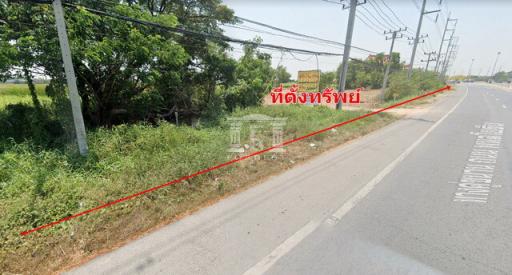 40122 Land for sale, 38 rai, next to Phahon Yothin Km. 84, Saraburi.