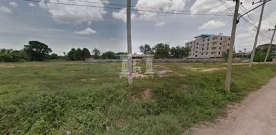 40073 Land for sale in the heart of Suphanburi, near Makro, Suphanburi Transport, behind the river.