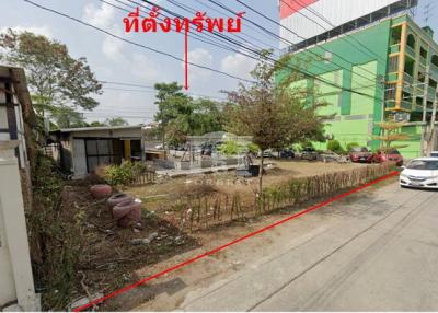 40067-Land, excellent location, suitable for doing business. Next to Kaset-Nawamin Behind Soi Lat Pla Khao