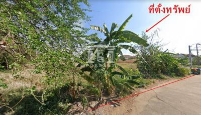 90056 - Land for sale on Ramindra Road 117, Charoen Phatthana, Hathairat, near Phraya Suren. Suitable for building a house