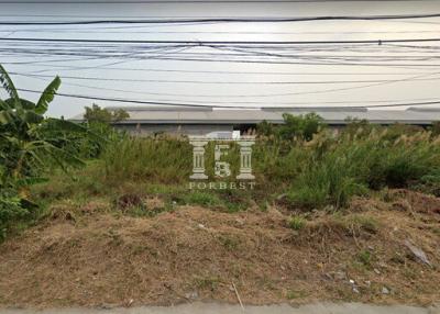 90057 - Land for sale next to Ramindra 123 (Hathairat), Soi width 6 m. Near the Pink BTS station, area 2 rai.