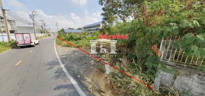 42243 - Land for sale, area 5-2-16.5 rai, Bangna-Trad km. 24-25 (Wat Bua Roi), Bang Sao Thong Klang.
