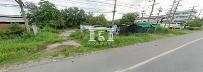 90523 - Land for sale, area 57-1-22 rai, next to Suwinthawong Road, km. 59, near Nakhon Nueang Khet Subdistrict Administrative Organization.