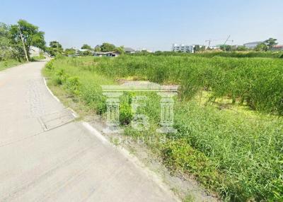 41464 - Land for sale, area 19-0-29 rai, Theparak Road, near Samaporn Fresh Market.