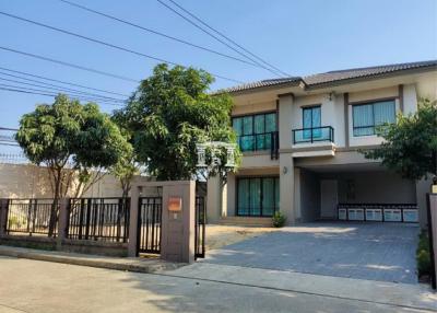90721 - House for sale, Passorn Prestige Village, Bangna-Suvarnabhumi, area 100.7 sq m.