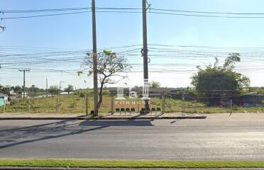 42342 - Empty land for sale, area 16-1-65 rai, next to Luang Phaeng Road. Near Suvarnabhumi Airport