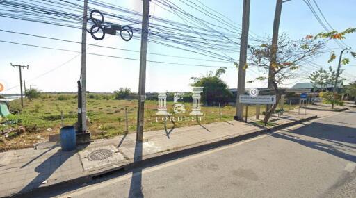 42342 - Empty land for sale, area 16-1-65 rai, next to Luang Phaeng Road. Near Suvarnabhumi Airport