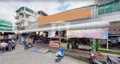 40819 - Land + market for sale. (Ready for business) Chan-Narathiwat Ratchanakarin Road, near Makro Sathorn, area 277.80 sq wa