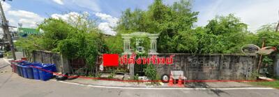 40674 - *Sole Agent* Land for sale, suitable for building a house, condo, Pak Nam Srinakarin, Samut Prakan, near BTS Phraeksa.