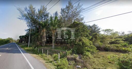 90156 - Land for sale next to a private beach, Long Beach, Nuea Khlong, Krabi, sea view, good weather, area 11-0-9 rai.