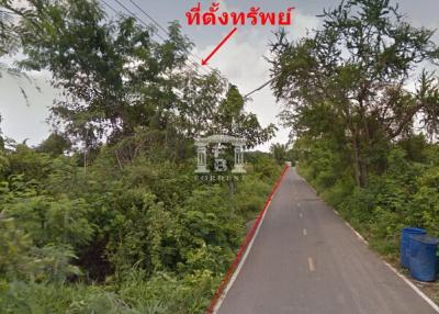 90059 - Land for sale next to Mittraphap Road, Km. 2, Mueang District, Saraburi Province, in the Sai 6 Municipality, area 13-2-69.90 rai.