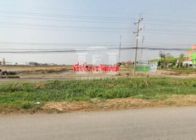 40173 - Land for sale next to Rama 2 Road, km.50 inbound, next to Pim Bang Chak, area 25-1-50 rai.