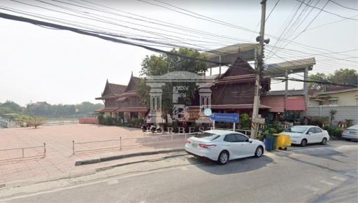 41439 - ขายที่ดินพร้อมบ้านเรือนไทย ติดแม่น้ำป่าสัก อู่ทอง, อยุธยา เนื้อที่ 72 