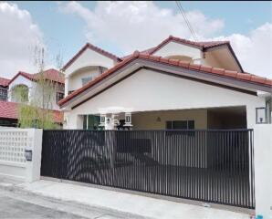 90751 - 2-story detached house for sale, area 74 sq m., Watcharaphon, Thep Rak.