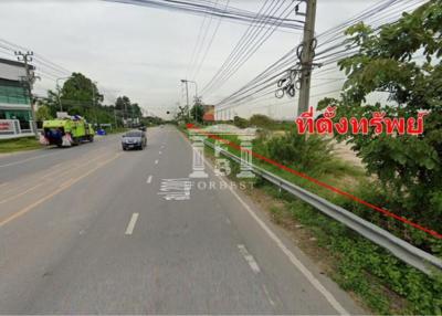 40513 - ขายที่ดิน ติดบางนา-ตราด กม.18 (ศรีวารีน้อย) ถนนเชื่อมออกลาดกระบังได้