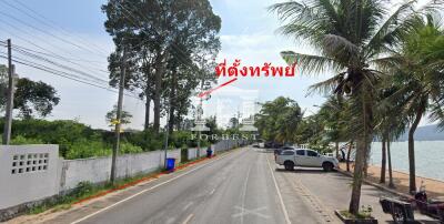 41655 - Land for sale, area 3-0-20 rai, Bang Saray, Chonburi, next to Bang Saray Beach, near Bang Saray Market.