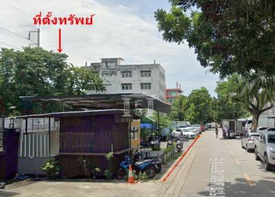 40404 Beautiful land next to Pradit Manutham Expressway, Rama 9-Lat Phrao, area 212 sq wa