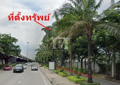 40404 Beautiful land next to Pradit Manutham Expressway, Rama 9-Lat Phrao, area 212 sq wa