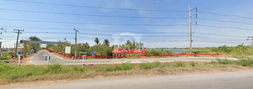 40408 Land for sale, next to Rama 2 Km. 74 Amphawa, near Wang Manao intersection, area 138-2-90.80 rai.