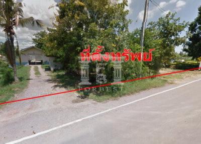 40408 Land for sale, next to Rama 2 Km. 74 Amphawa, near Wang Manao intersection, area 138-2-90.80 rai.