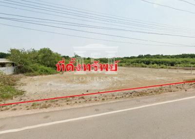 40188 next to the sea, Don Hoi Lod, Mahachai, Rama 2, selling cheaply, 38 million baht, 5 rai.