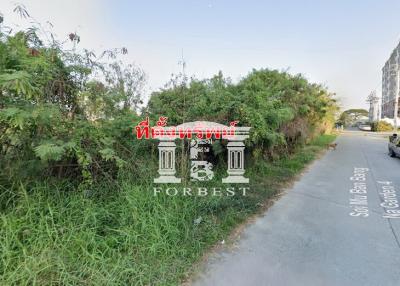 41863 - Land for sale, area 1-1-36 rai, Soi ABAC Bangna-Trad km. 26, near the Bang Phli Land Department.