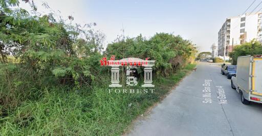 41863 - Land for sale, area 1-1-36 rai, Soi ABAC Bangna-Trad km. 26, near the Bang Phli Land Department.