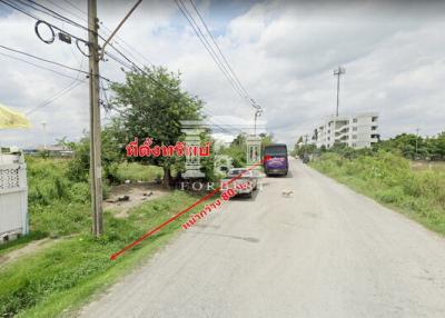 39823 Empty land for sale. Bangna-Trad Road, Km. 24, area 8 rai.