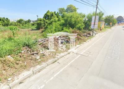 41839 - Land for sale, area 4-3-33 rai, Sukhaphiban 5 Road, Samut Prakan, near Bang Phli Municipal Government Center.