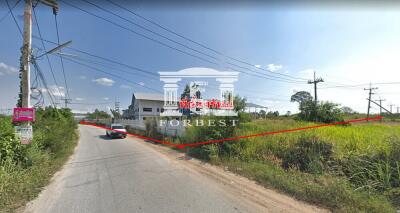 90438 - Land for sale with 2 warehouse buildings, Ban Chang, Rayong, area 26-1-78 rai.