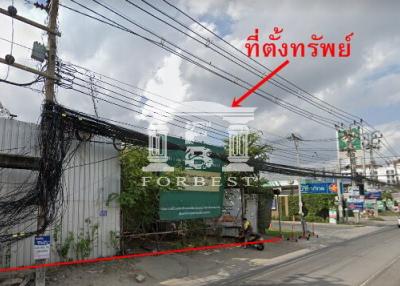 41774 - ที่ดินทำเลดี ติดถนนสามัคคี ใกล้รถไฟฟ้าส่วนต่อขยายสถานีสามัคคี