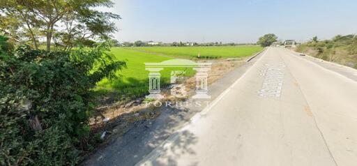 90433 - Land for sale in Bang Bua Thong-Suphanburi. Near CPALL warehouse, area 24-3-52 rai