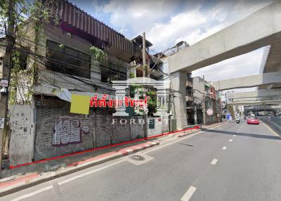 41962 - Empty land, Charansanitwong location, area 398.4 sq wa, near MRT.