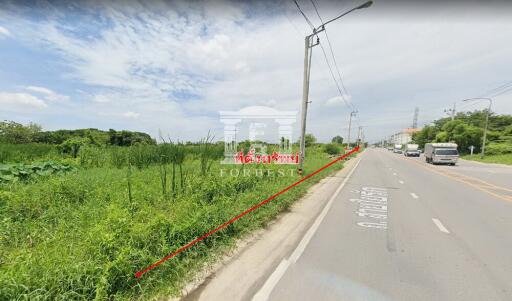 41267 - Land for sale, area 4-2-18 rai, Krathum Baen, Samut Sakhon