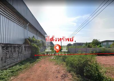 41763 - Land for sale in a factory location in Bang Kradi area, Samae Dam, area 4-1-93 rai.