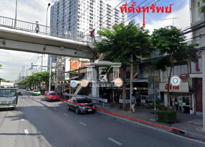 41618 - Land for sale, area 427.9 sq wa, next to Suksawat Road, near the expressway.