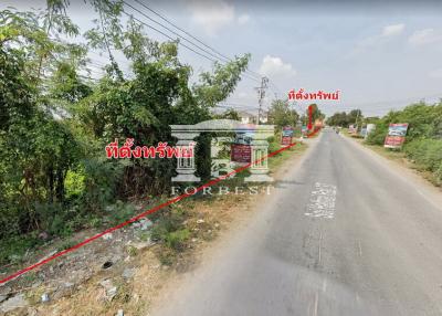 90389 - Land for sale, area 5-3-82 rai, Hathairat, near The Lagacy golf course.