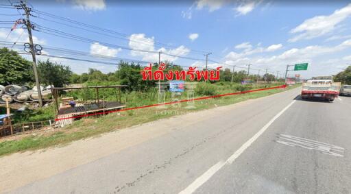 40606 - Bang Bua Thong-Suphanburi Rd., Land for sale, Plot size 6 acres