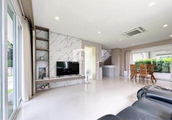 90683 - 2-story detached house for sale, Ratchaphruek Road, near Denla International School.