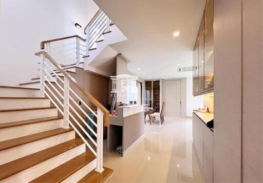 90683 - 2-story detached house for sale, Ratchaphruek Road, near Denla International School.