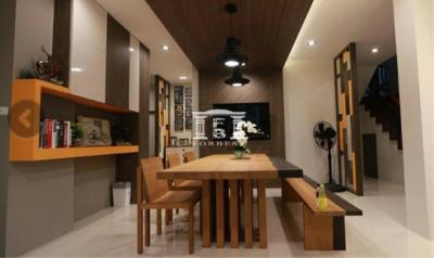 42754 - Single house for sale, Ratchadaphisek. Modern style, area 96.30 square meters, near MRT Rama 9.